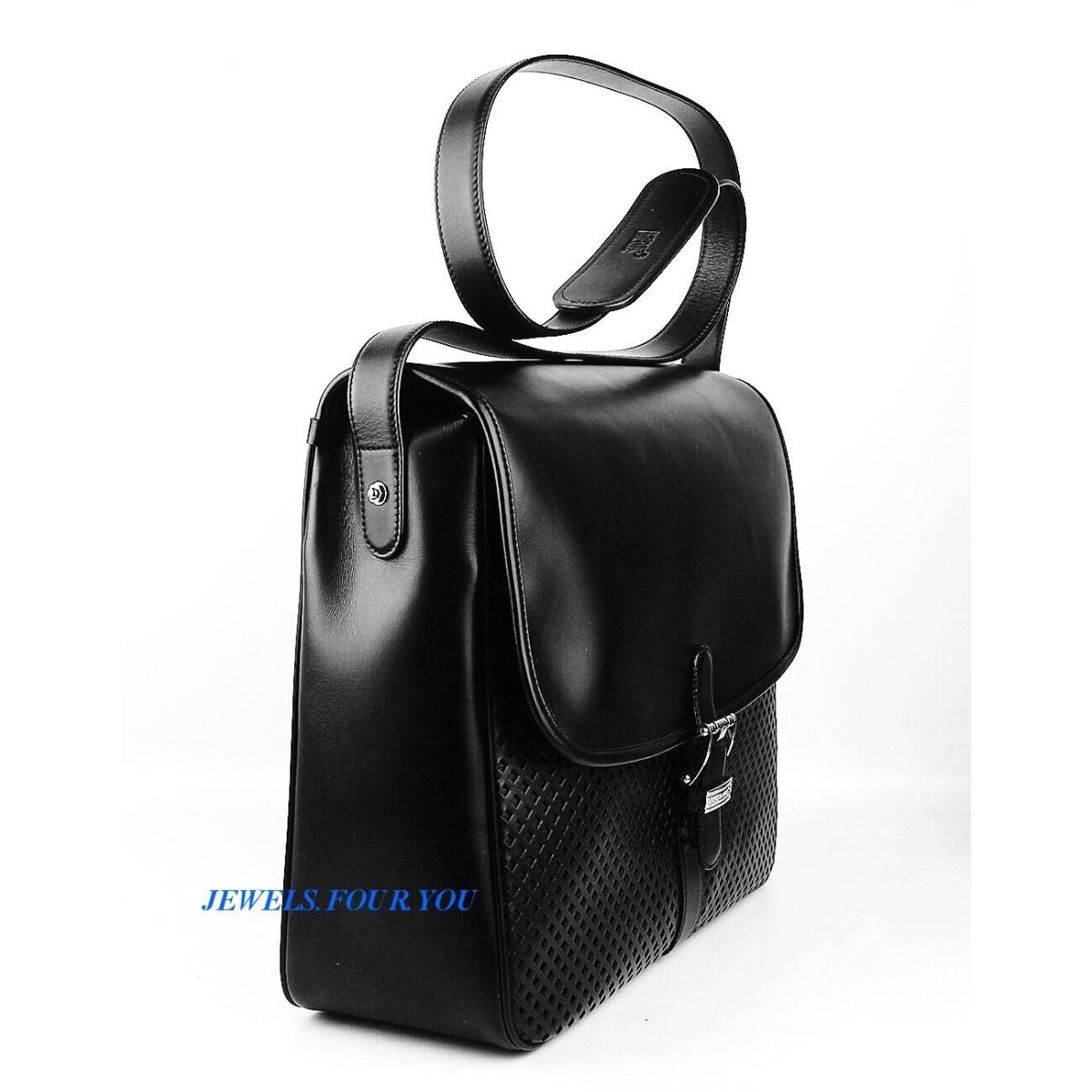 Montblanc Meisterstuck Soft Bag Briefcase Black Leather 14 x 12 104652