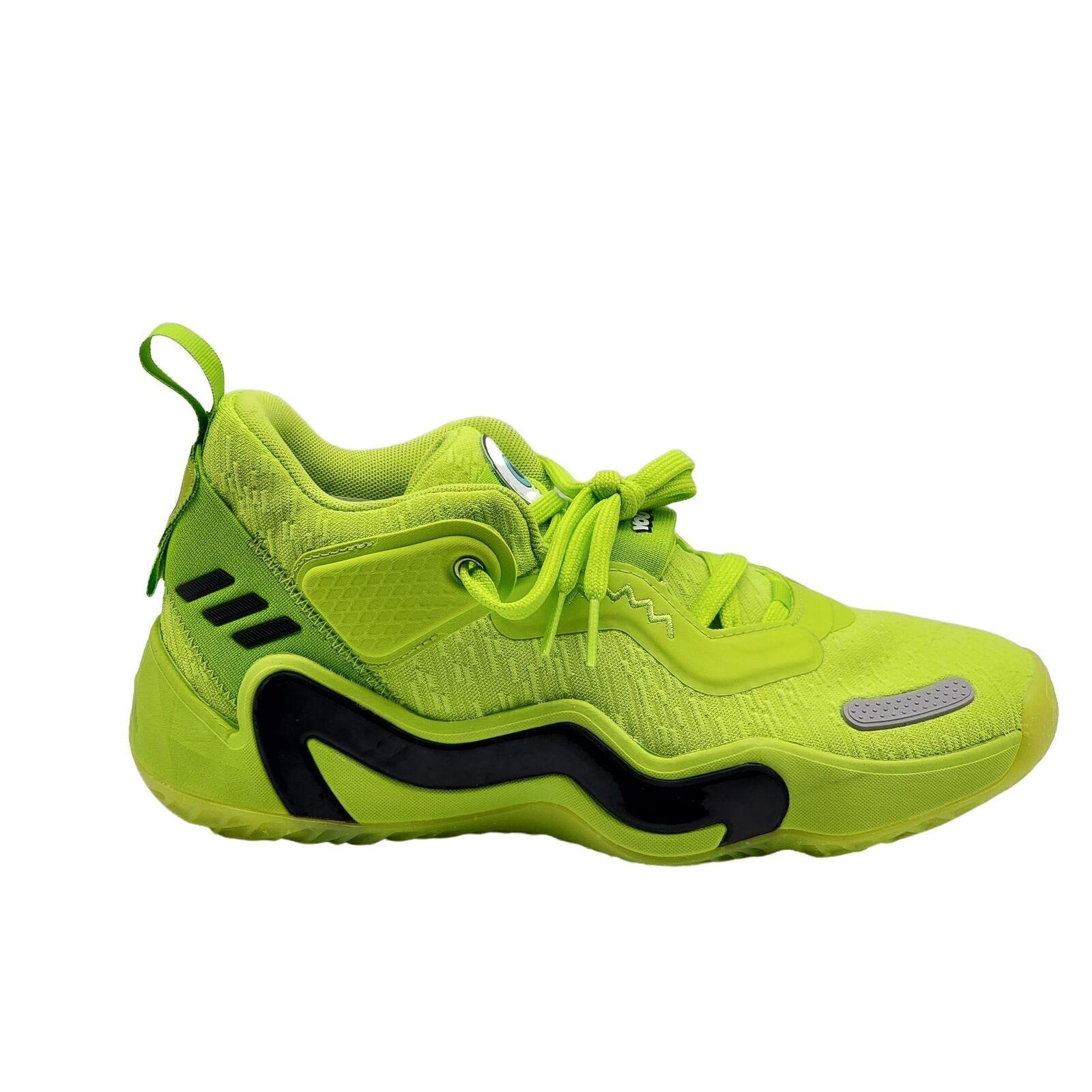 Adidas Mens Donavan Mitchell Don Issue 3 Mike Wazowski Neon Shoes Size 7