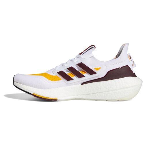 Adidas shoes Ultraboost - White / Maroon 2