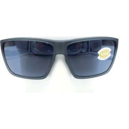 Costa Del Mar Rincon Matte Smoke Crystal Sunglasses 580P Gray 06S9018-90180563