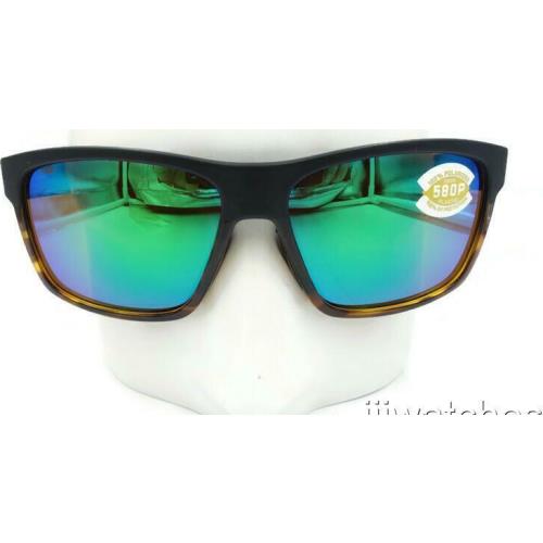 Costa Del Mar Slack Tide Black/tortoise Green 580P Sunglasses 06S9035 90350760