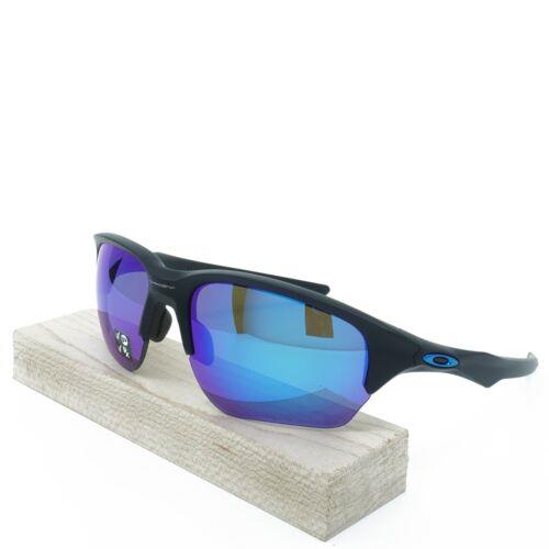 OO9363-13 Mens Oakley Flak Beta Polarized Sunglasses - Frame: Black, Lens: Blue