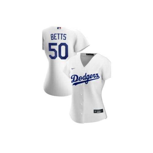 Mookie Betts Los Angeles Dodgers Women`s Nike Jersey Size XL