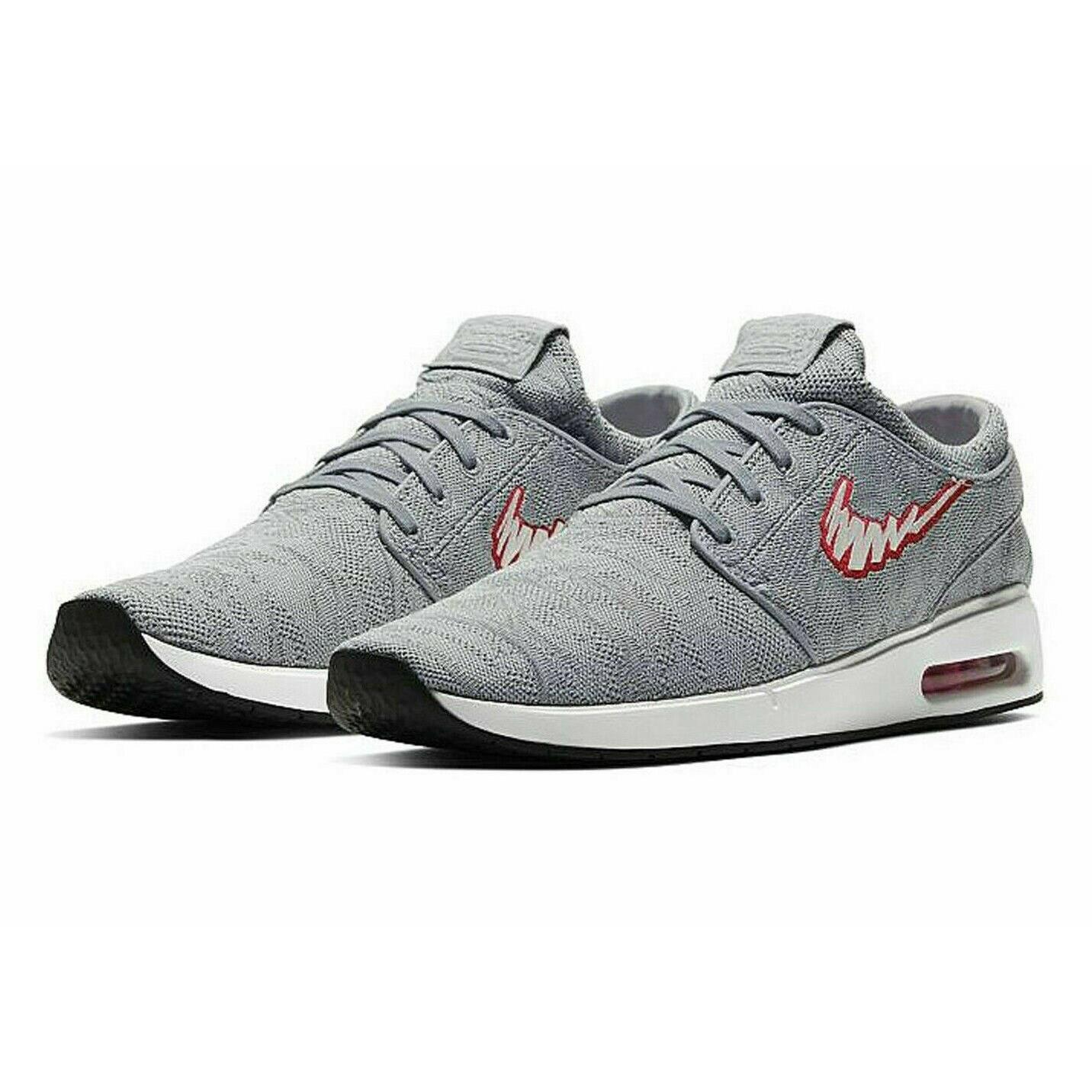Nike SB Air Max Janoski 2 Mens Size 7 Sneaker Shoes AQ7477 008 Particle Grey