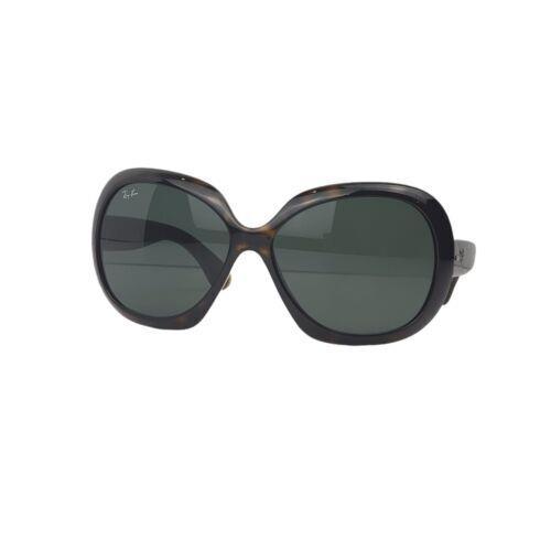 Ray-ban Ray Ban RB 4098 710/71 Jackie Ohh II Butterfly Sunglasses RB4098 Tortoise - Brown Frame, Green Lens