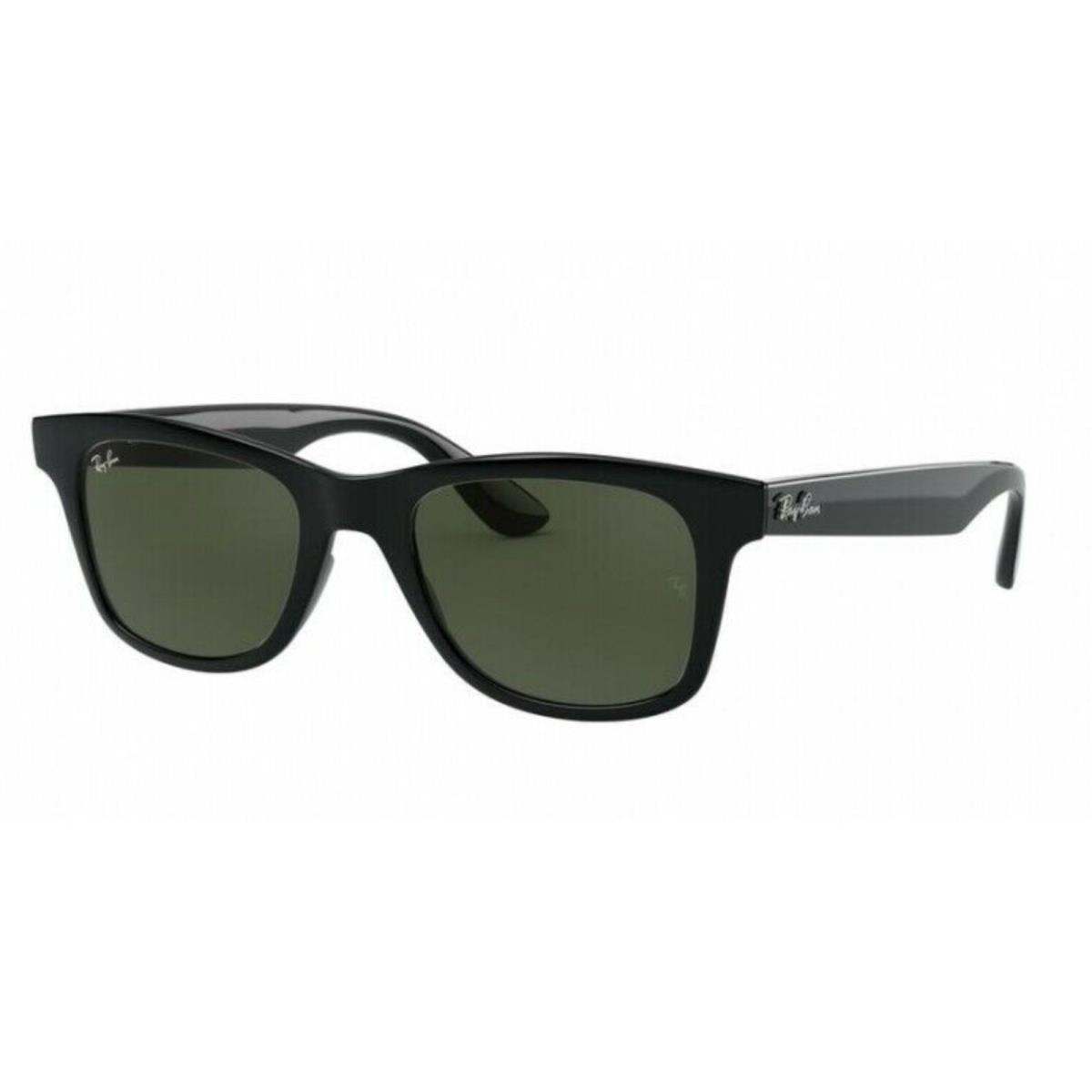 Ray-ban Sunglasses RB 4640 601/31 50-20 Wayfarer Black Frames G-15 Lenses