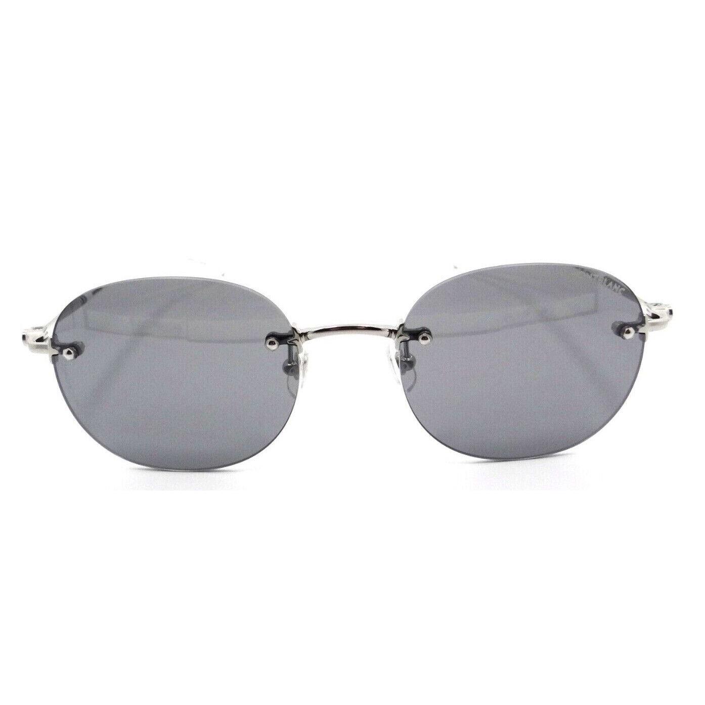 Montblanc Sunglasses MB0126S 010 54-21-145 Silver / Grey Made in Japan