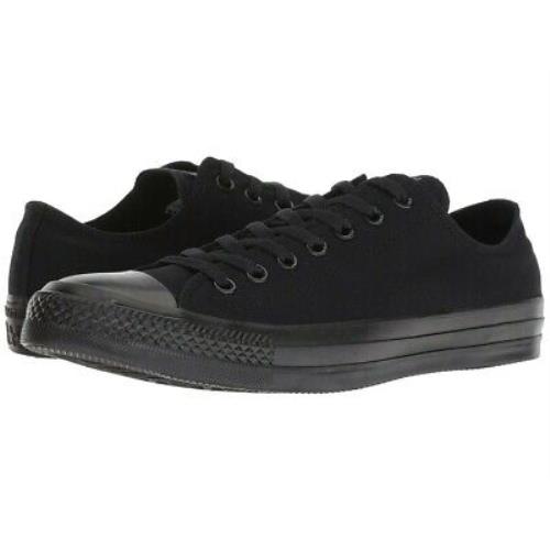 Converse Women`s Chuck Taylor All Star Classic Low Top Sneaker Shoes Black Monochrome