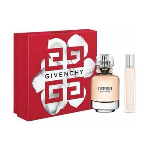 Givenchy L`interdit 1.7 oz Edp Spray Womens Perfume+ Edp Travel Spray