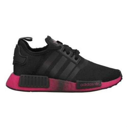 Adidas FZ4543 Nmd_R1 Lace Up Womens Sneakers Shoes Casual - Black Pink