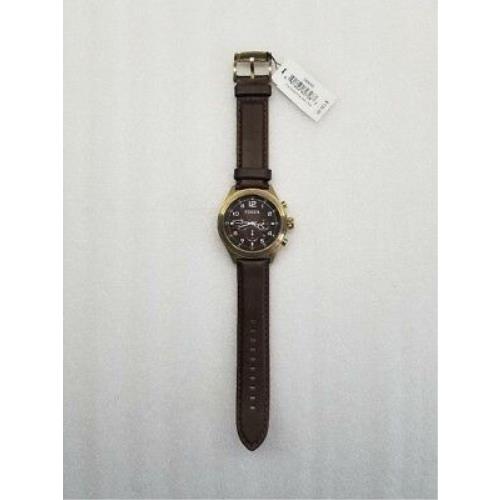 Fossil watch Vintage - Brown Dial, Brown Band, Bronze Bezel 1