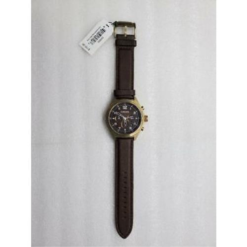 Fossil watch Vintage - Brown Dial, Brown Band, Bronze Bezel 2