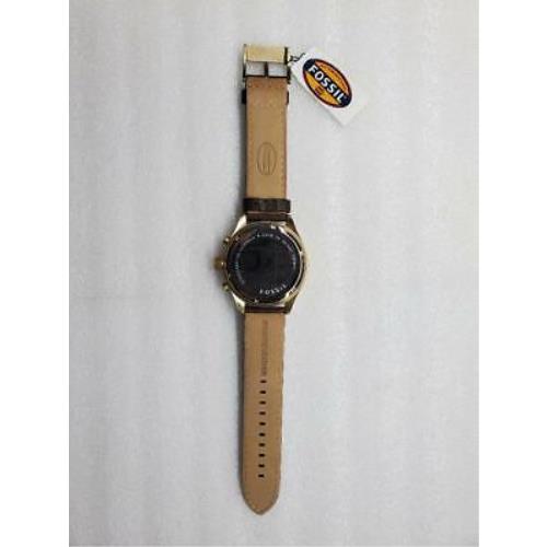 Fossil watch Vintage - Brown Dial, Brown Band, Bronze Bezel 4