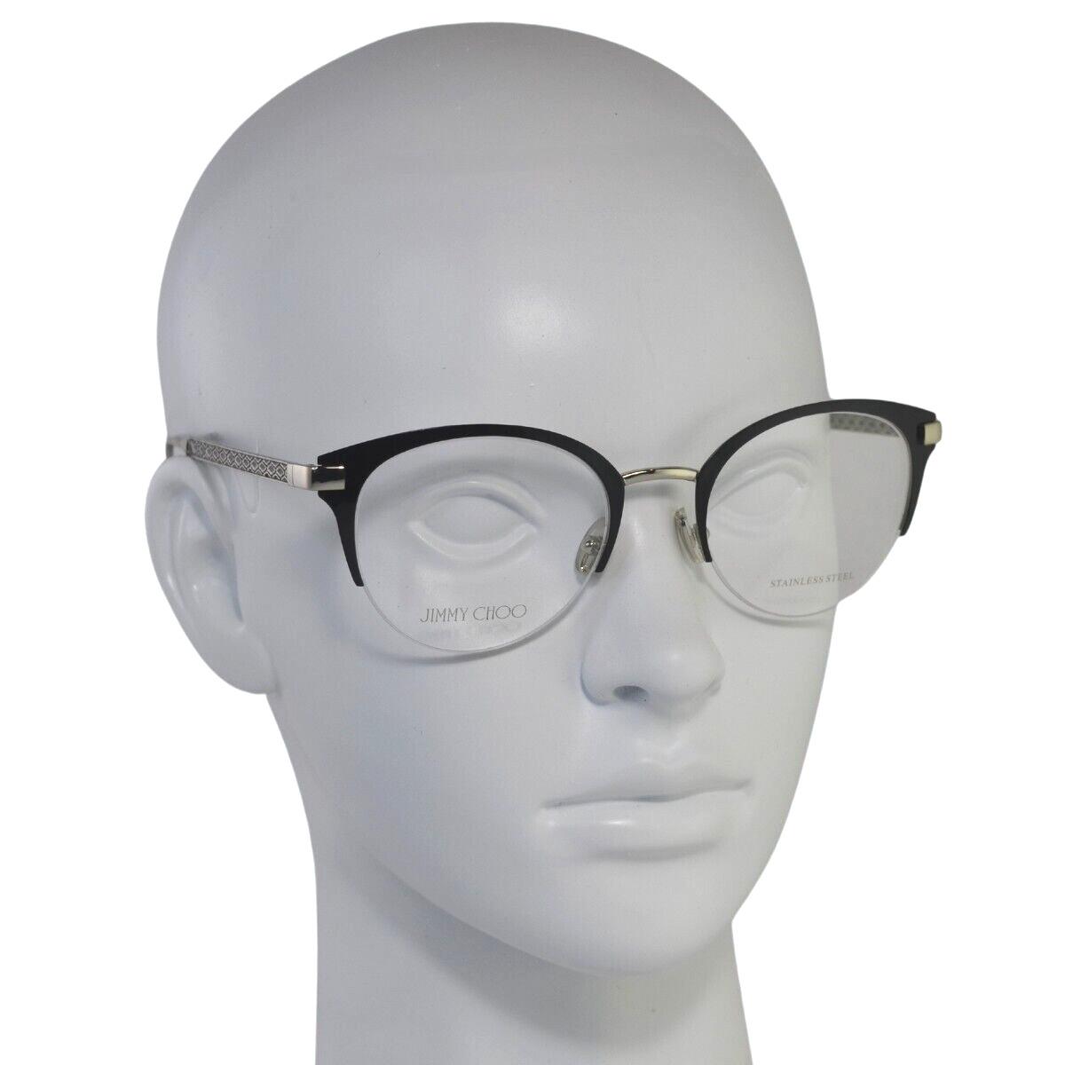 Jimmy Choo Eyeglasses Frame - JC 215 0807 - Black 50-20-145