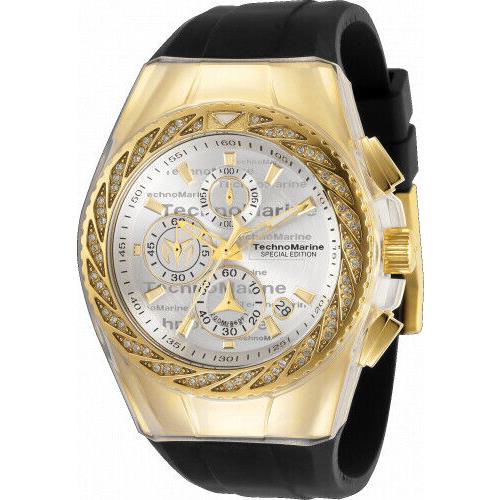 Technomarine TM-117002 Cruise 44mm Gold with Stones