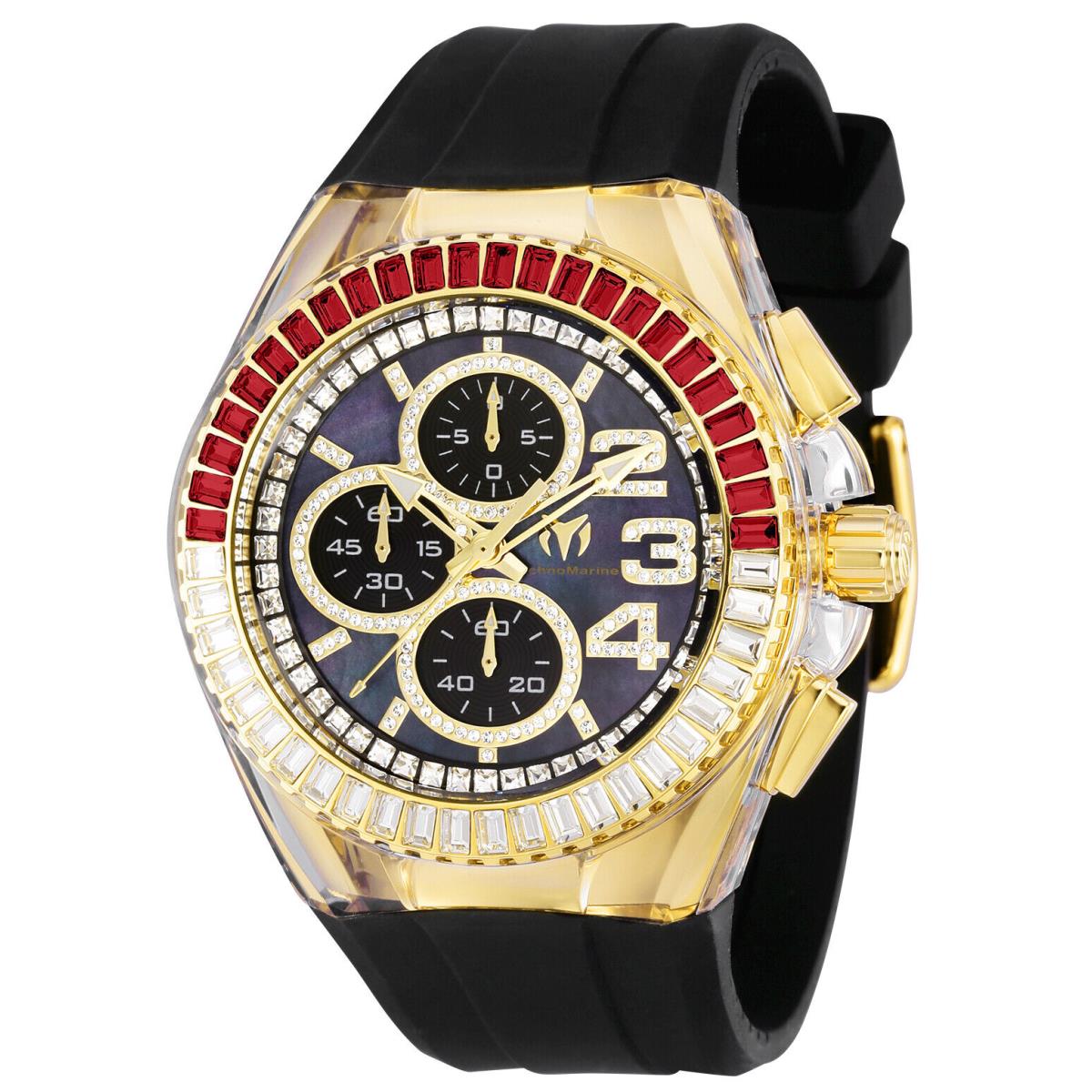 Technomarine TM-121032 Cruise Glitz 45mm Gold with Stones Arrival 2022