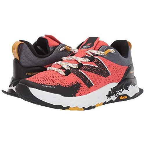 New Balance Women`s Fresh Foam Hierro v5 Trail Running Shoe Toro Red/black 5 - Black
