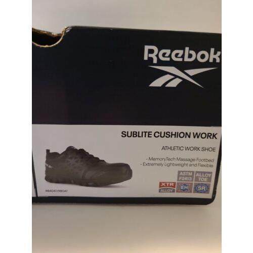 Reebok Light Weight Steel Toe Athletic Work Shoe Size 13 M
