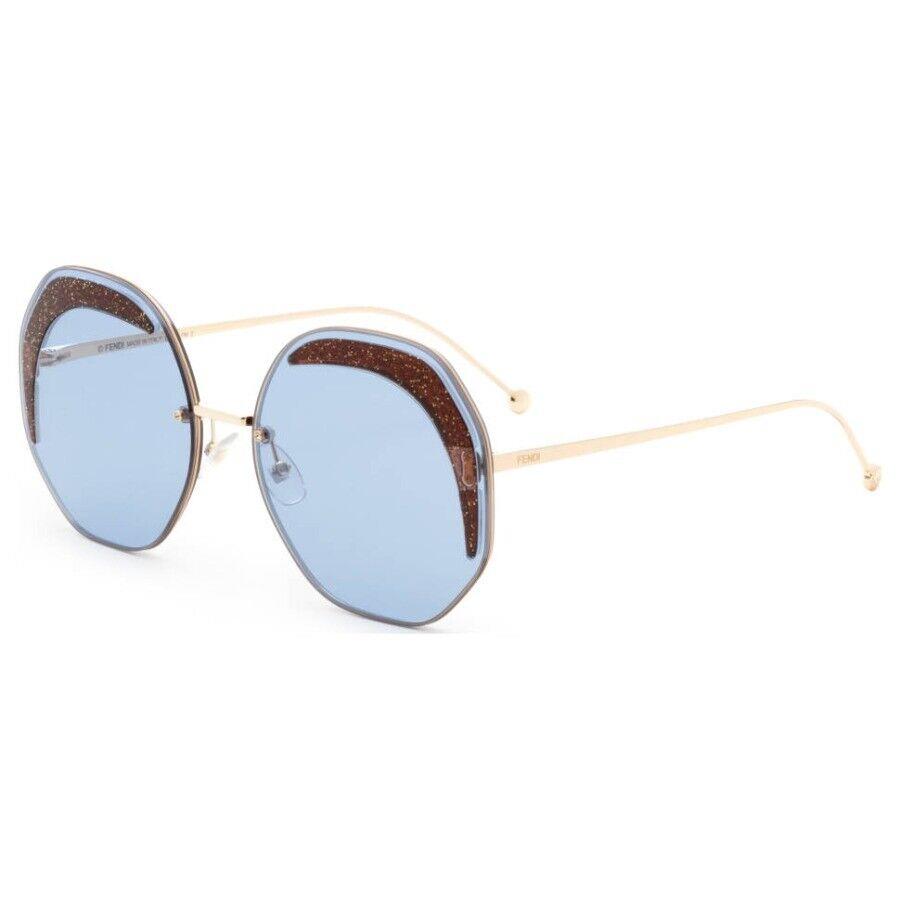 Fendi FF0358/S Mvu Geometric Women Sunglasses