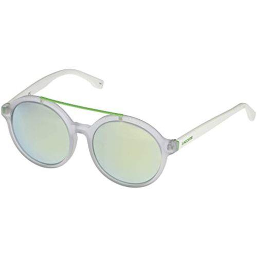 Lacoste L837SA 971 Matte Crystal Green Sunglasses 53mm with Lacoste Case