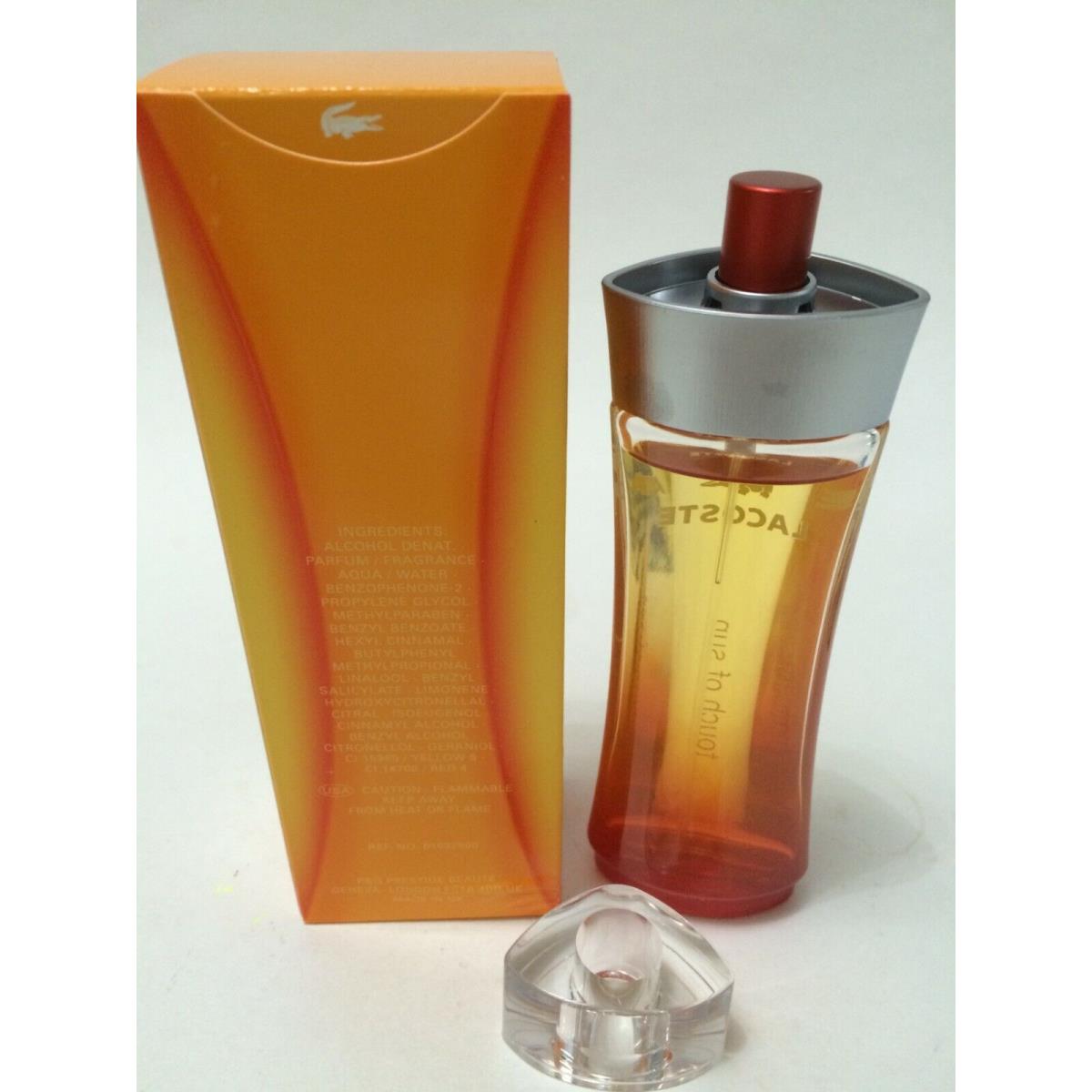Lacoste Touch of Sun Perfume Women 1.6oz / 50ml Eau De Toilette | 052107121027 - Lacoste perfumes | Fash Direct