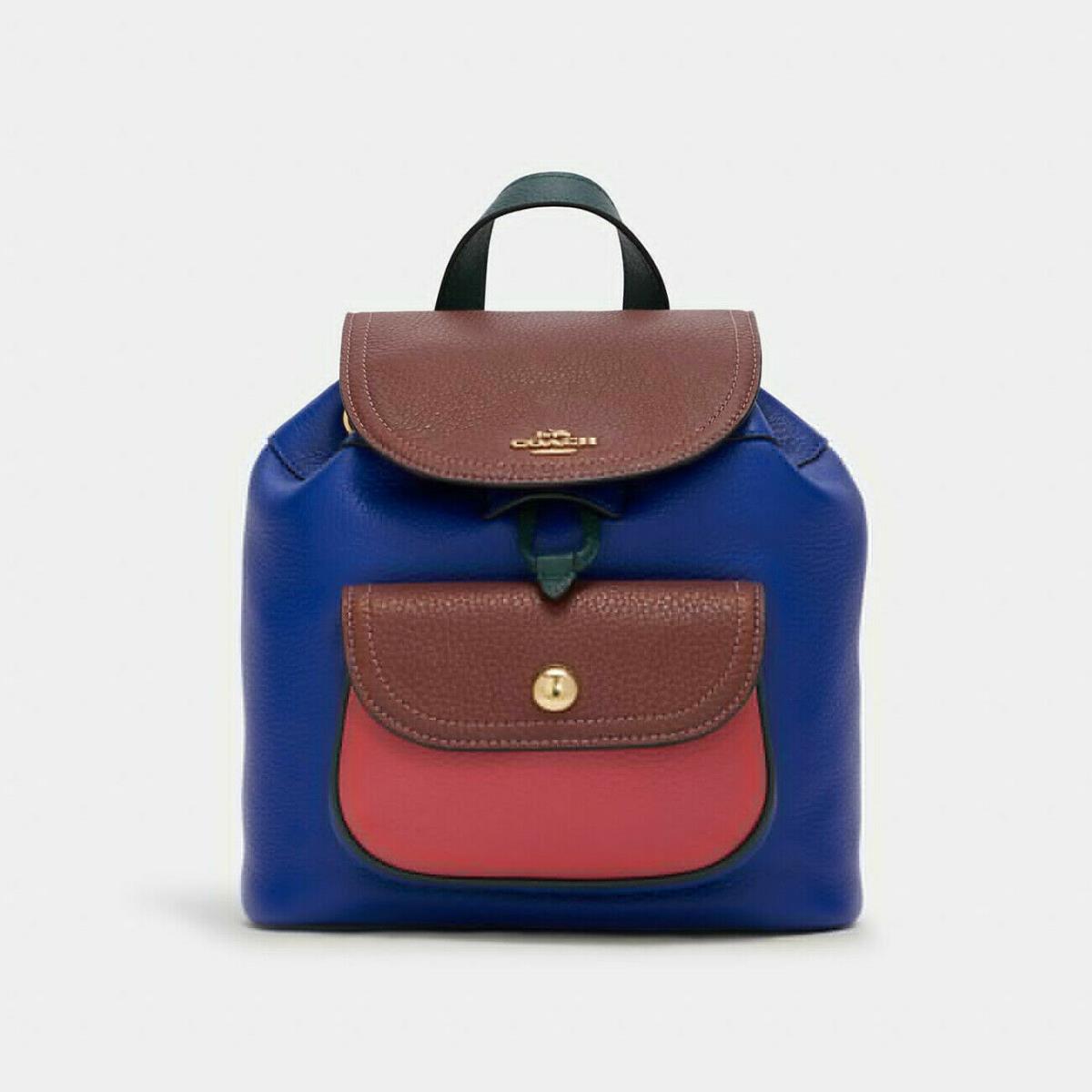 Coach Pennie Backpack 22 In Colorblock C6815