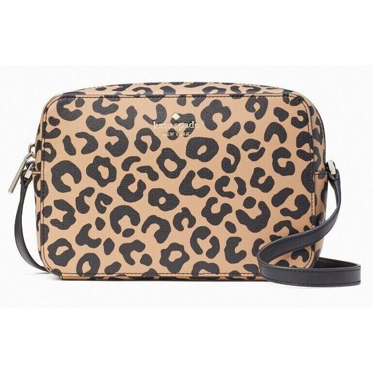 Kate Spade Harper Leopard Crossbody K9278 Cheetah Leopardo Retail FS