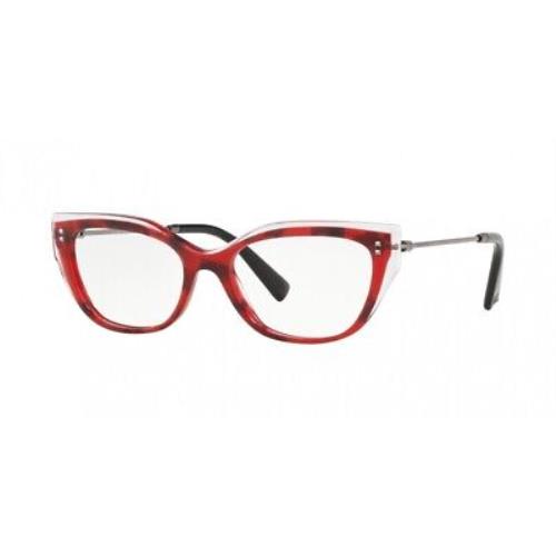 Valentino 3035 Eyeglasses 5128 Red