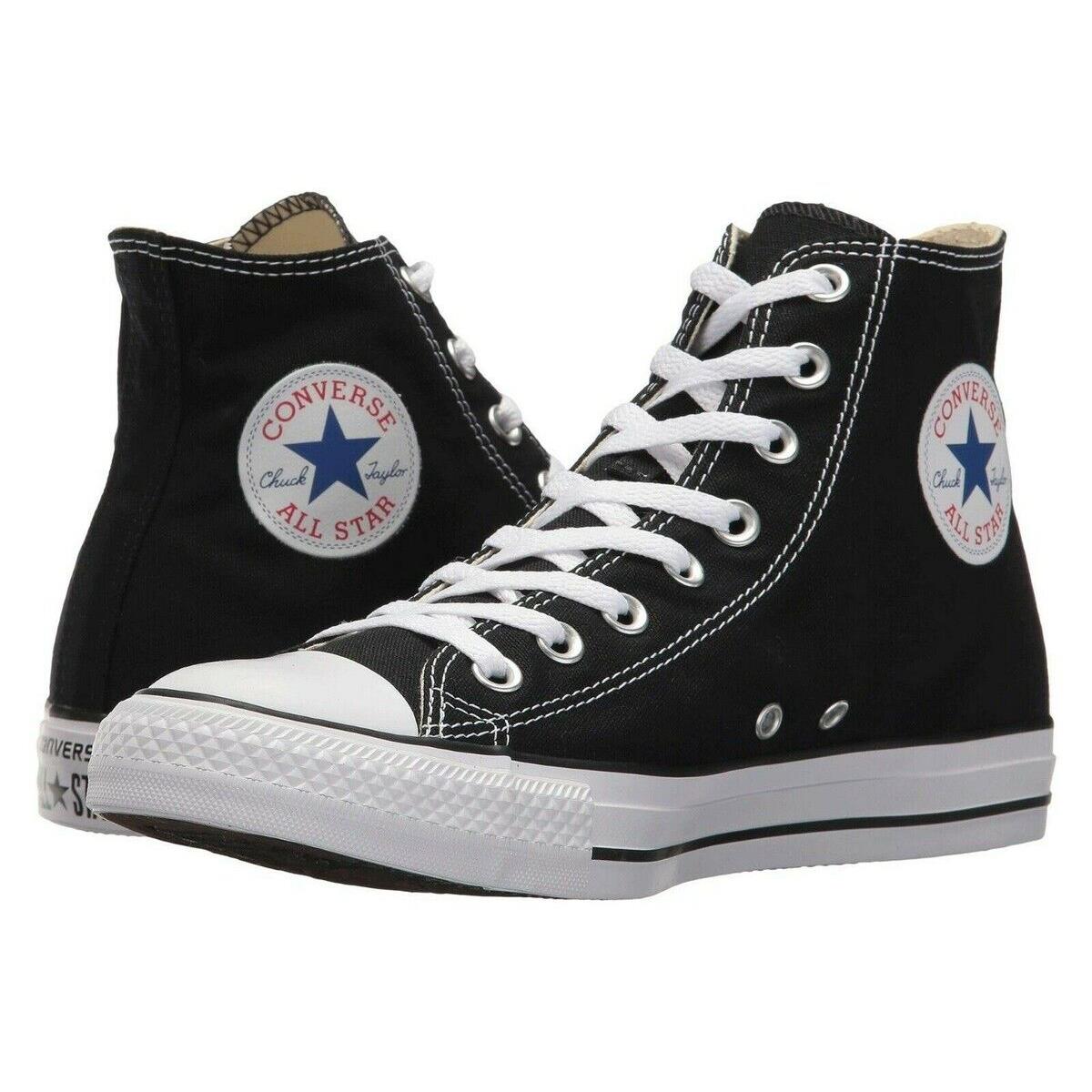 Converse Men`s Chuck Taylor All Star Classic High Top Sneaker Shoes Black