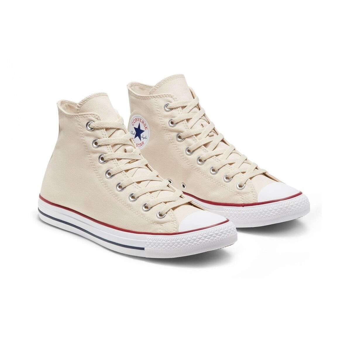 Converse Men`s Chuck Taylor All Star Classic High Top Sneaker Shoes Natural Ivory