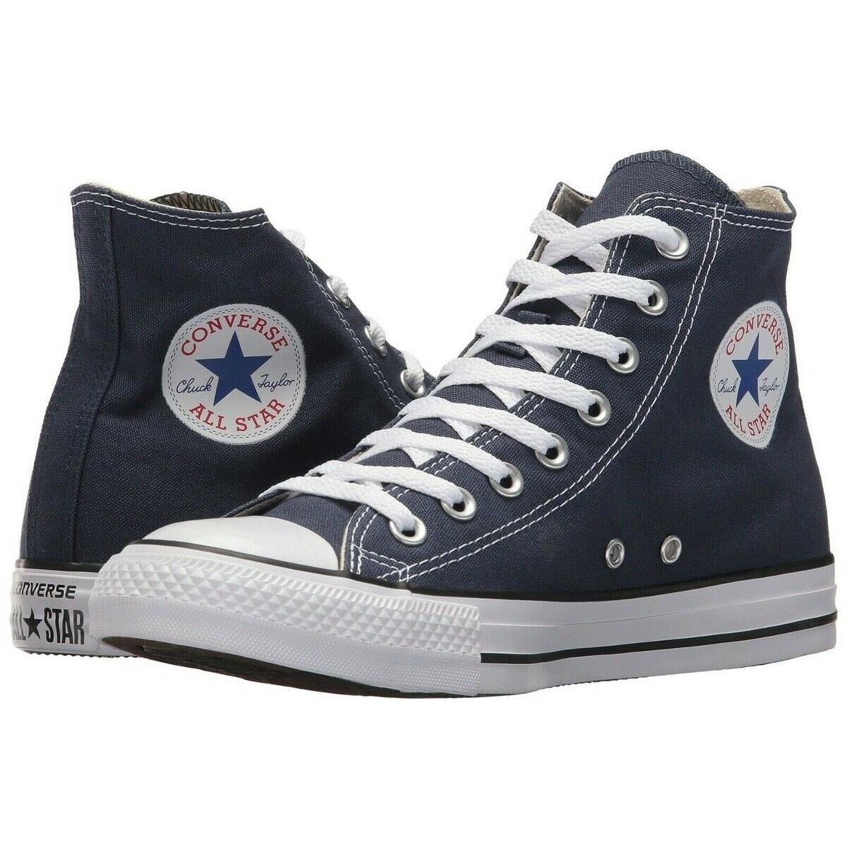 Converse Men`s Chuck Taylor All Star Classic High Top Sneaker Shoes Navy