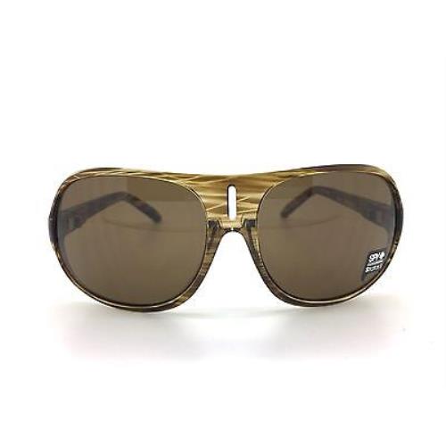 Spy+ Optic Stratos II Sunglasses 670735316069 Brown Stripe Tort w Bronze Lens