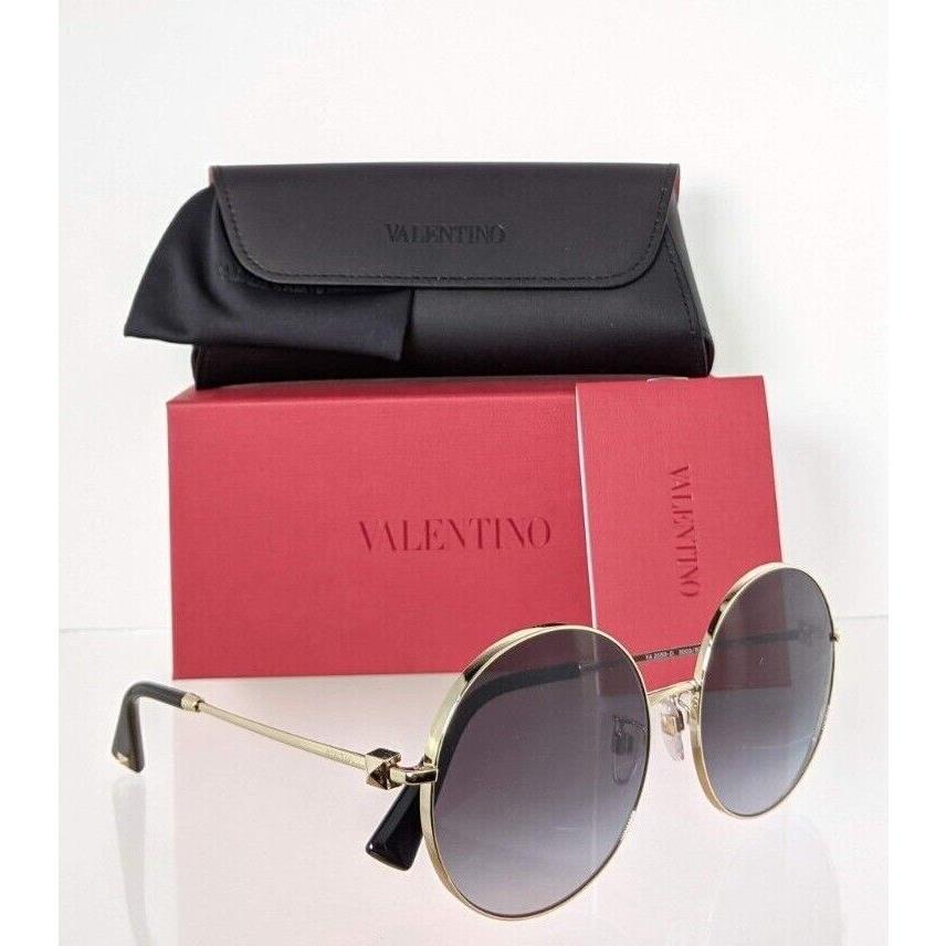 Valentino Sunglasses VA 2050 3003/8G 59mm Gold Frame 2050-D