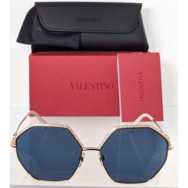 Valentino Sunglasses VA 2044 3004/80 59mm Gold Frame