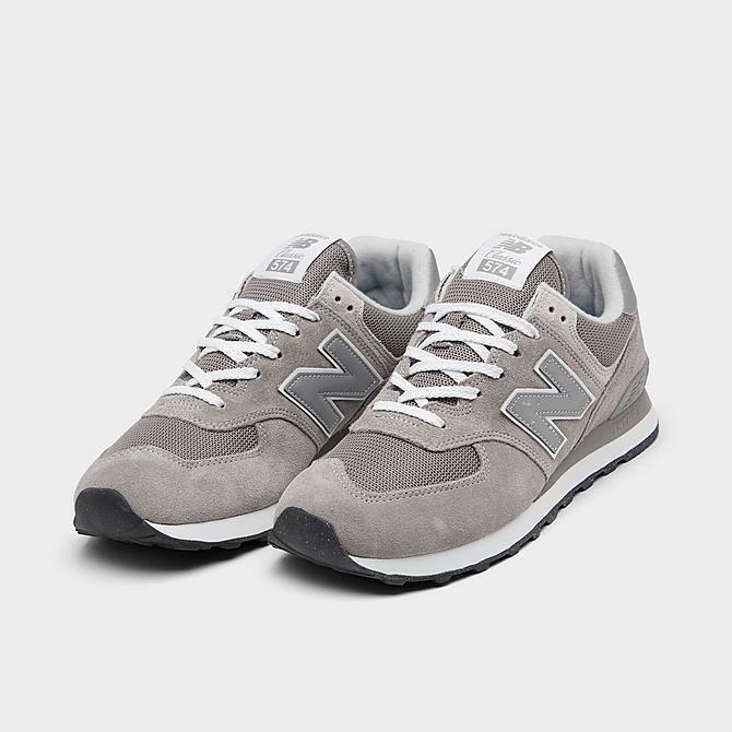 Mens New Balance ML574EVG Grey/white Shoes | - New Balance shoes 