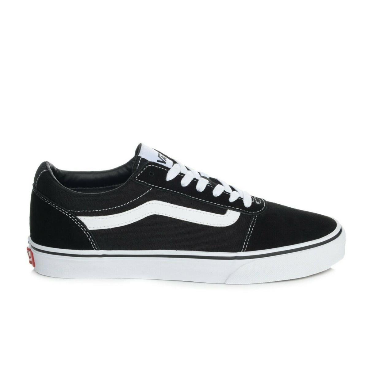 Vans Ward VN0A36EMC4R Men`s Black/white Athletic Skate Shoes Size US 7.5 KHO410