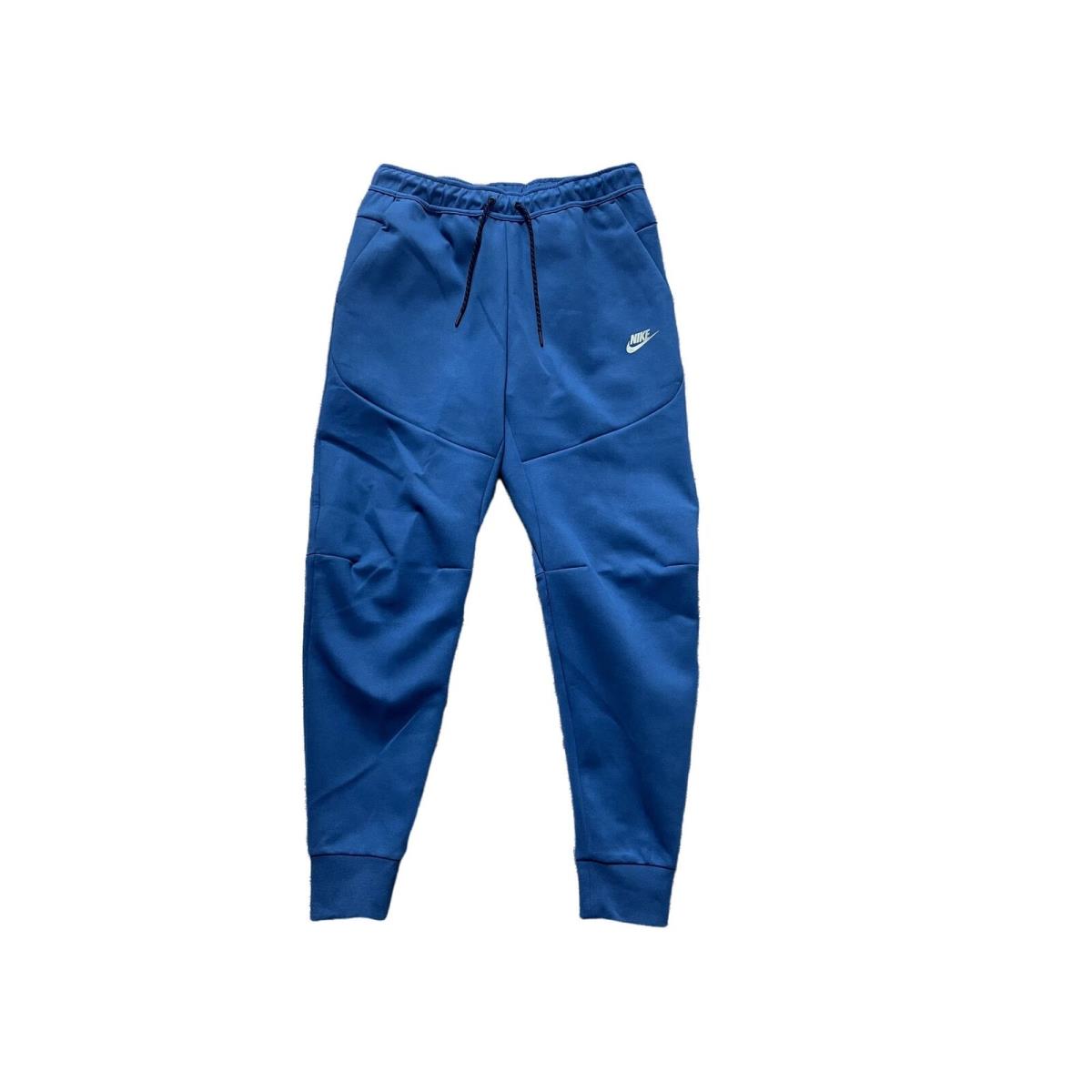 Nike Nsw Tech Fleece Pants Slim Fit Brushed Joggers Blue Mens 2XL DD4804 476