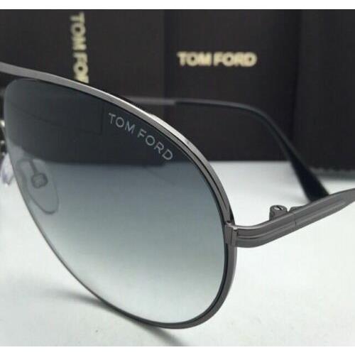 Tom Ford sunglasses CLIFF - Gunmetal / Black Frame, Grey Gradient Lens 5