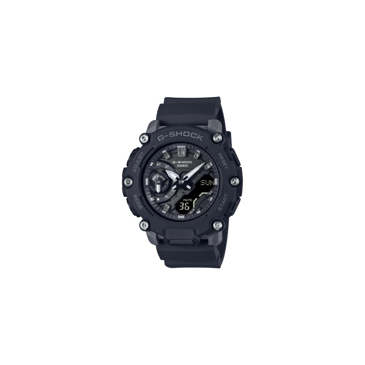 Casio Gshock GMAS2200-1A Urban Outdoor Monochromatic Ana-digi Black Watch