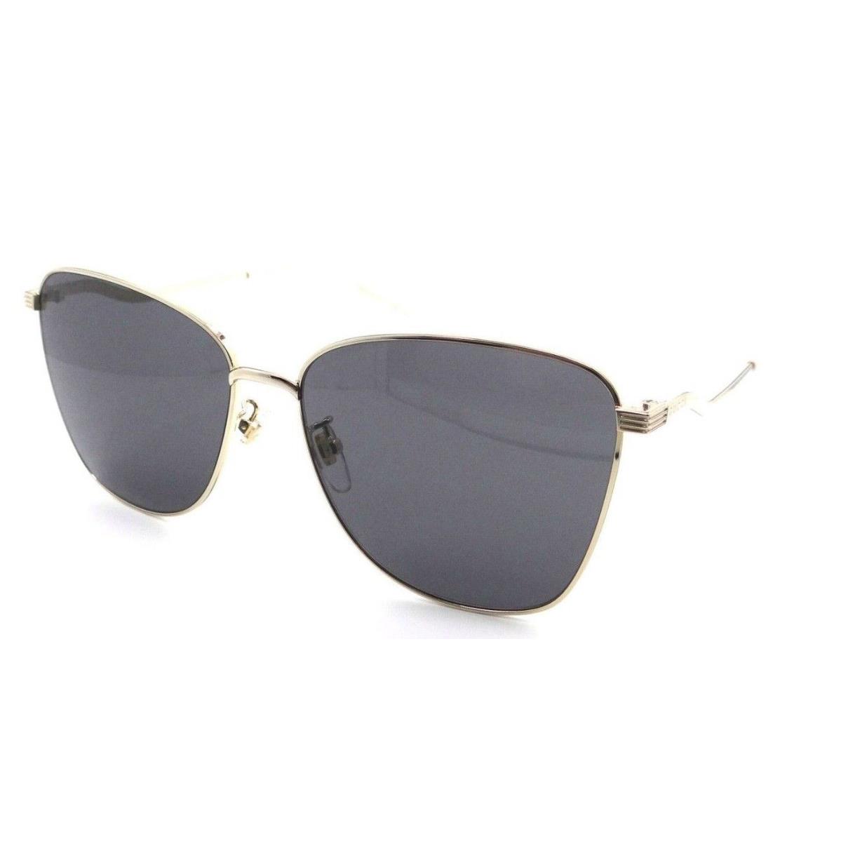 Gucci Sunglasses GG0970S 001 60-15-145 Gold / Grey Made in Italy