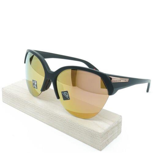 OO9447-03 Womens Oakley Trailing Point Polarized Sunglasses - Frame: Black