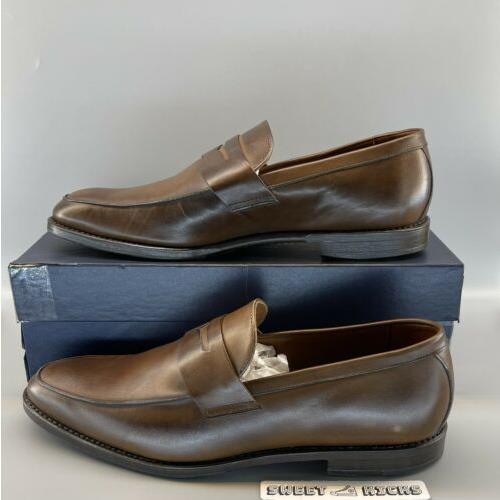 Brooks Brothers Men`s Penny Loafers Dress Shoes - US Size 13 D