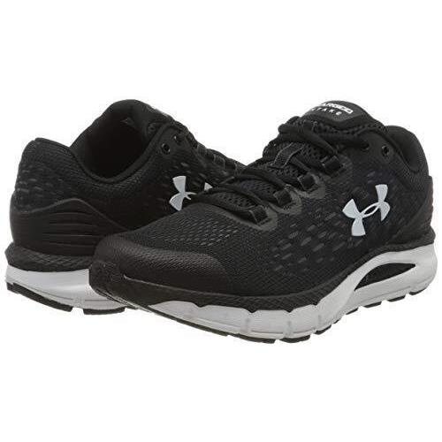 Under Armour Women`s Charged Intake 4 Running Shoe Sz 10 - Black/White