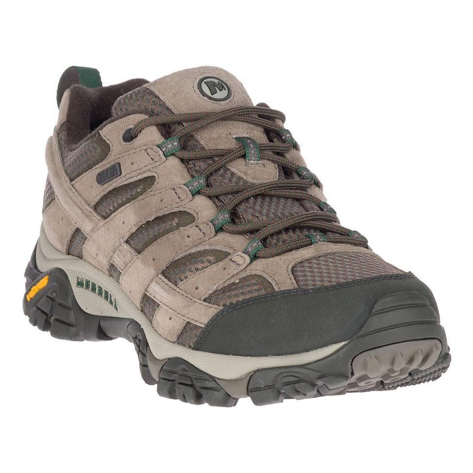 Merrell Men`s Moab 2 Waterproof Hiking Shoe Boulder Size 12 - 
