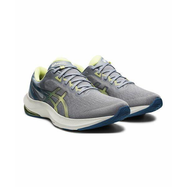 Asics Gel Pulse 13 Men`s Running Shoes Gray Size 10.5 Sheet Rock / Glow Yellow