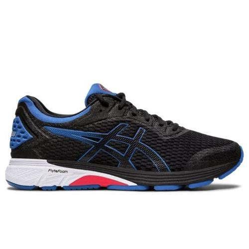 Asics Men`s GT-4000 Running Shoes 1011A163-002 Black/black Blue Size 10
