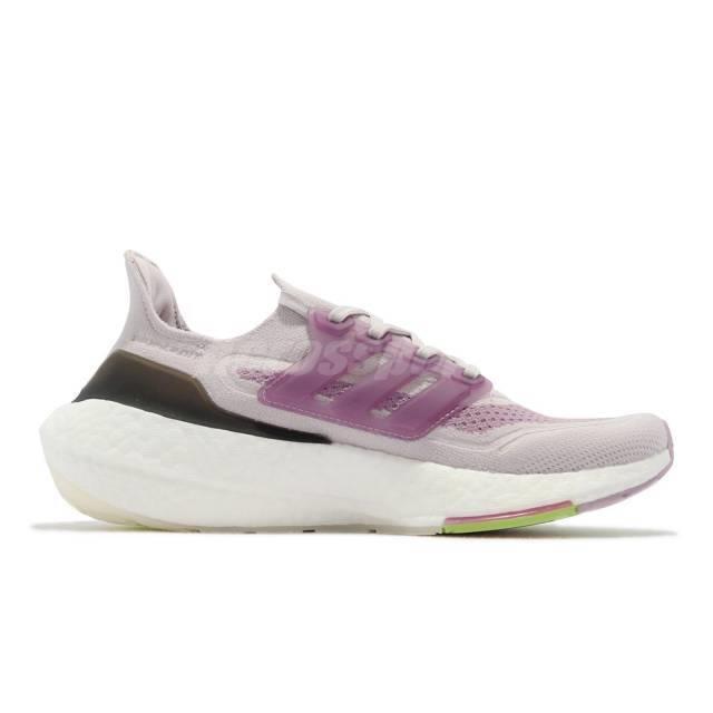 Adidas Ultraboost 21 Ice Purple White Rose Running Shoes S23831 Women`s - Ice Purple / Cloud White / Rose Tone