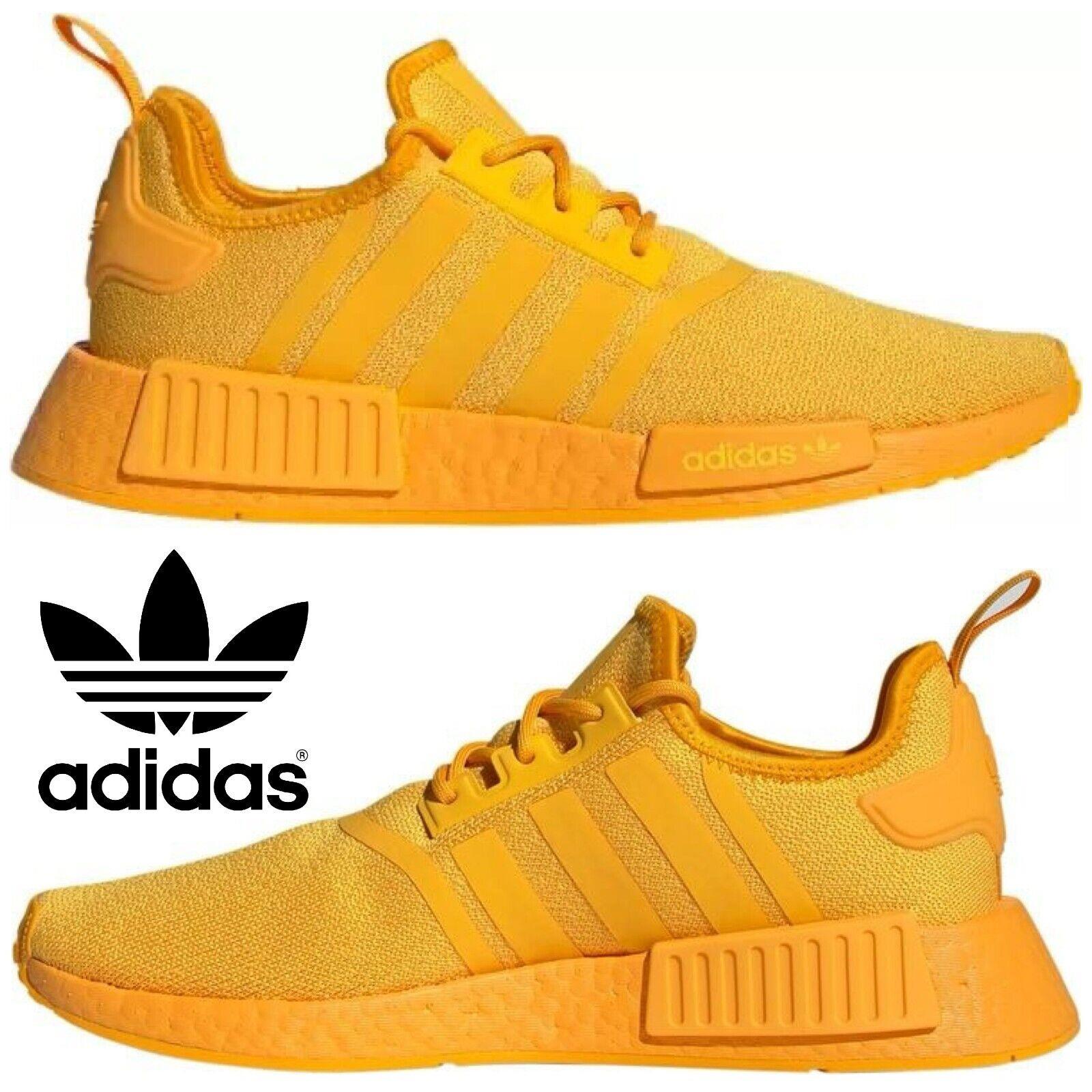 Adidas Originals Nmd R1 Men`s Sneakers Running Shoes Gym Casual Sport Gold