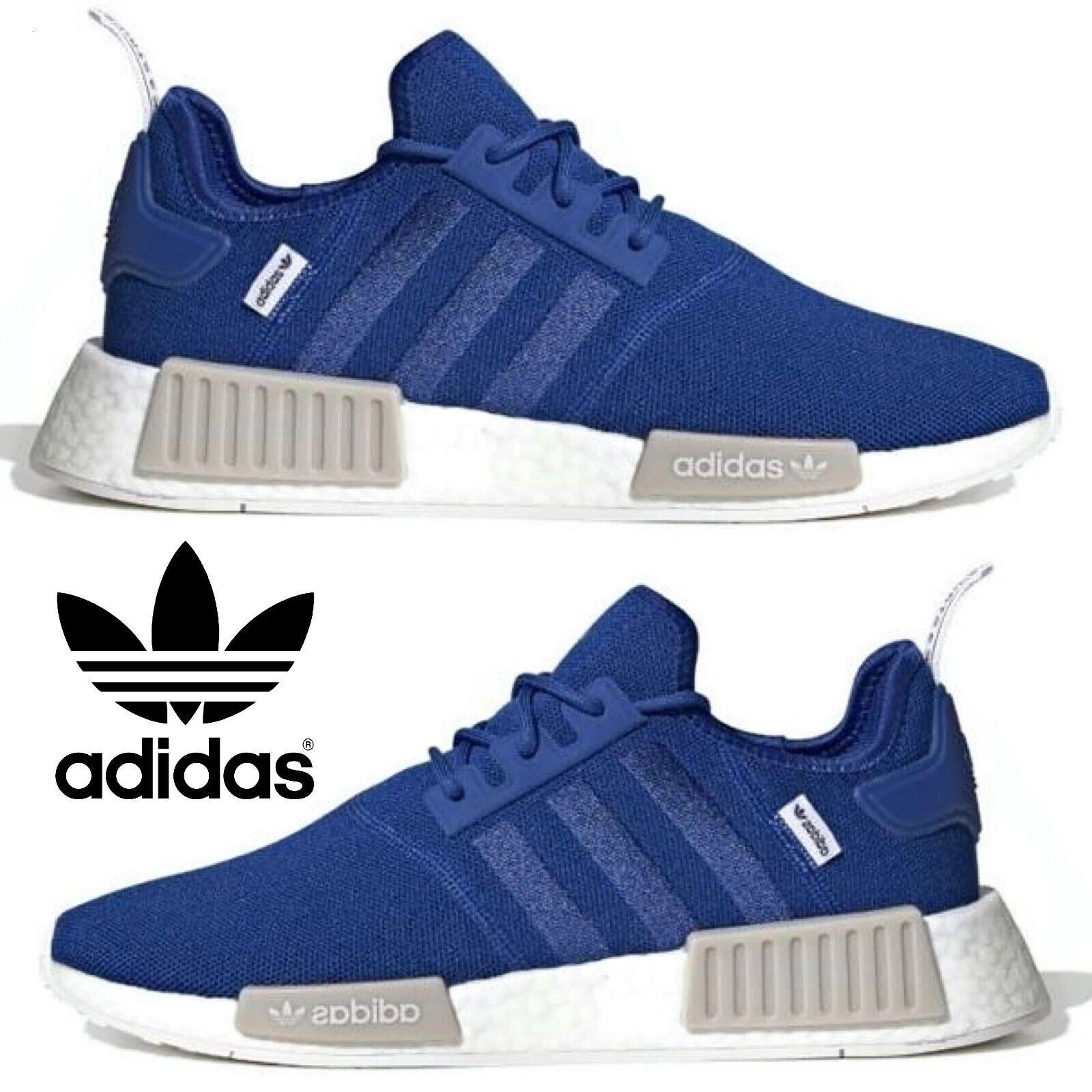 Adidas Originals Nmd R1 Men`s Sneakers Running Shoes Gym Casual Sport Royal Blue