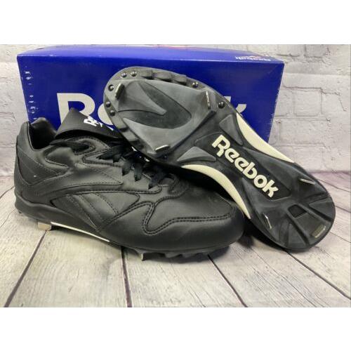 Reebok Dictator Low Mens Basketball Shoes Size 8 Black White with Box